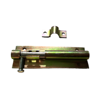 Шпингалет дверной 120x38 мм, 555