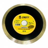 Диск алмазный по керамограниту 150x22,2 мм, "CROTT"