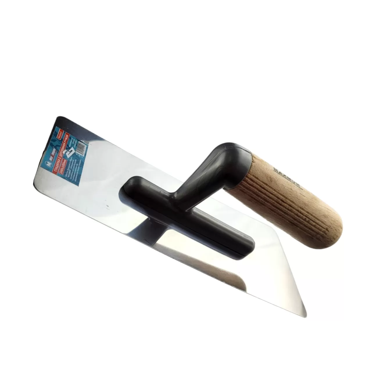 Гладилка с деревянной ручкой, 240 мм x 100 мм, "MAXIMUM" MX 10147 (2238)